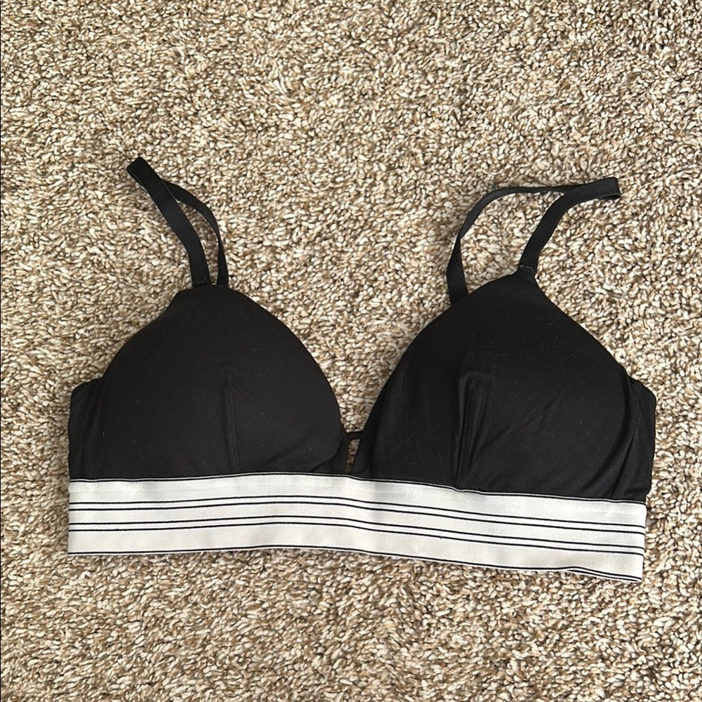 Black and White Women's Bralette